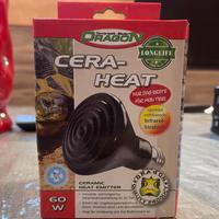 Lampada riscaldante 60W spotter per terrari