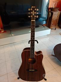 Framus FD 14 CE natural satin eq + gigbag