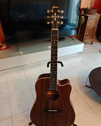 Framus FD 14 CE natural satin eq + gigbag