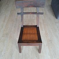 Sedie legno e bambu'