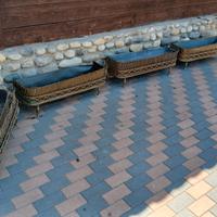 fioriere in Ottone lavorate a mano