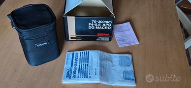 SIGMA 70-300mm 4-5.6 APO DG MACRO