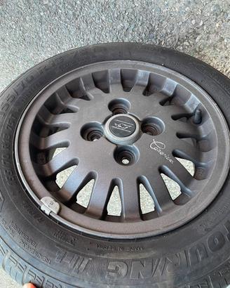 4 cerchi in lega Canonica Fiat Uno