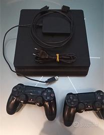 PLAYSTATION 4 SLIM 500GB+1TB + DUE CONTROLLER 