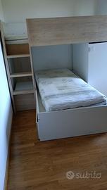Letto castello camera bambini