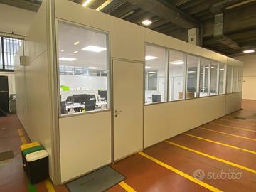 Ufficio modulare 82 mq - 2,5 anni, comp. di arredi