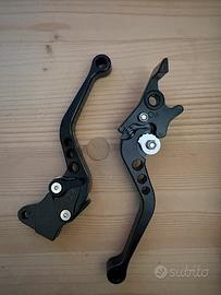 Coppia leve freno moto regolabili