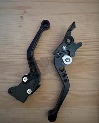 Coppia leve freno moto regolabili