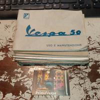 libretto uso manutenzione vespa 50 l n special R e