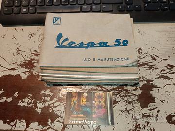 libretto uso manutenzione vespa 50 l n special R e