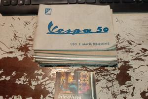 libretto uso manutenzione vespa 50 l n special R e