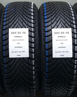 4 GOMME 205 55 16 PIRELLI A2230