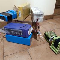 Batterie usate e-bike per recupero celle Li-ion