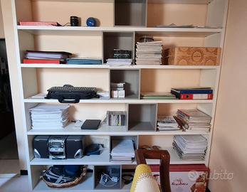 Libreria con 6 cubotti (183 x 196 x 30 cm)