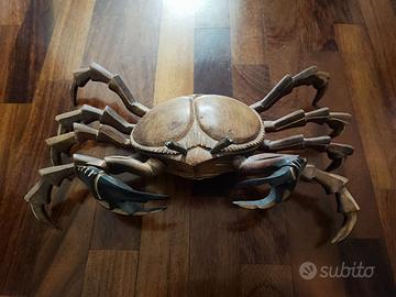 Granchio originale cubano in legno