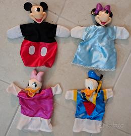 Lotto 4 burattini Disney
