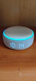Alexa Echo dot 3 orologio 