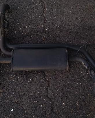 Scarico Record Monza per 500 Abarth e Abarth 595.