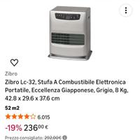 Stufa Zibro a combustibile LC-32