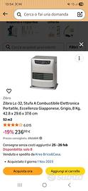 Stufa Zibro a combustibile LC-32