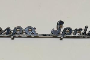 Scritta vespa sprint originale epoca bomisa