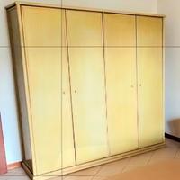 Armadio 4 ante con cassettiera interna - 200x240cm