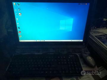 Pc MSI AIO quad core, ram 8gb, SSD 512gb, Win10