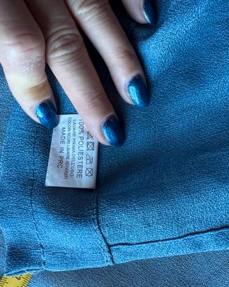 Coppia tende blu