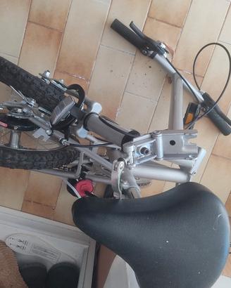 Coppia di biciclette pieghevoli 