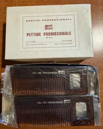 Set pettini promozionali Wella anni ‘70