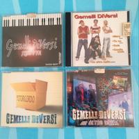N. 4 CD SINGOLI GEMELLI DIVERSI