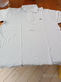 Lacoste polo manica corta L celeste