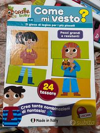 Gioco logica Lisciani Come mi Vesto?