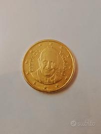 moneta celebrativa Papa Francesco 