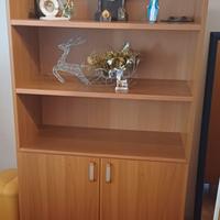 Scrivania e libreria