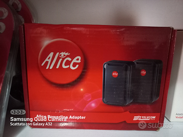 Power line Alice Telecom internet