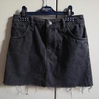 Gonna nera jeans taglia 40 Subdued