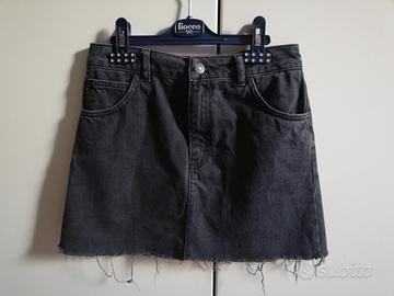 Gonna nera jeans taglia 40 Subdued