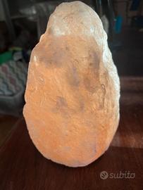 Lampada cristalli di sale