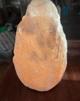 Lampada cristalli di sale