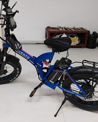 bike elettrica argento bimax