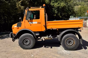 Unimog1400 + Lama ( SPAZZANEVE)