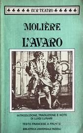 L'AVARO. Testo francese a fronte di Molière