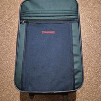 trolley Spalding blu/verde capiente usato poco