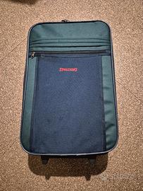 trolley Spalding blu/verde capiente usato poco
