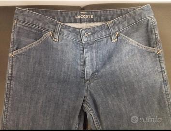 Jeans donna Lacoste elasticizzato size 26