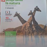 libro SCOPRIAMO LA NATURA  VOL. A B D- Prima Media