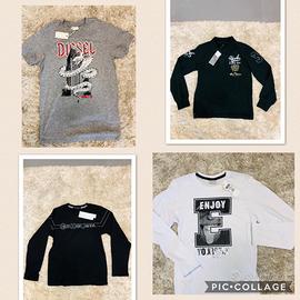 Magliette firmate nuove con etichetta ragazzo 12 a