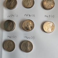 Lotto monete argento