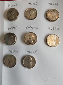 Lotto monete argento